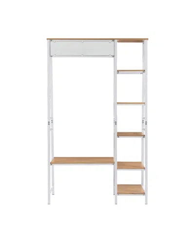 Linon Home Decor Aiden Hall Tree In White
