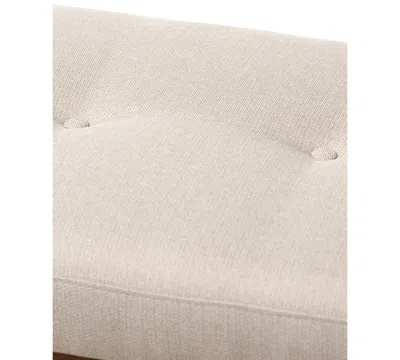 Baxton Studio Estienne Wood Bench In Brown