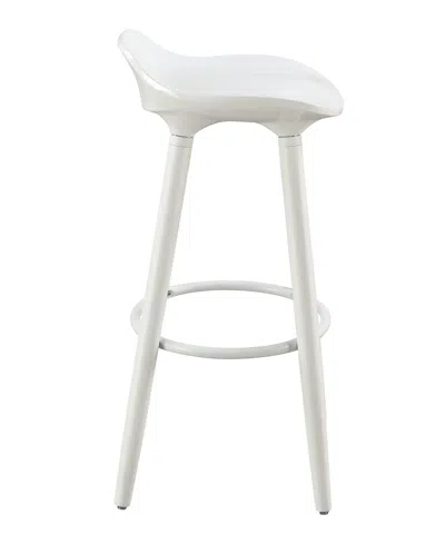 Elle Decor Eld Caroline Bar Stool In White
