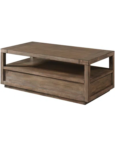 Macy's Denali Cocktail Table In Brown