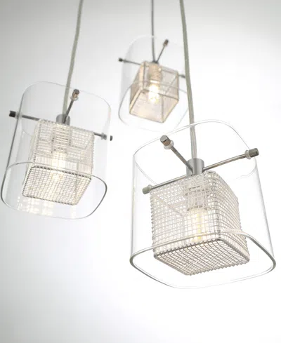 Lite Source Dahl Pendant In Silver