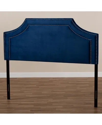 Baxton Studio Avignon Headboard In Blue
