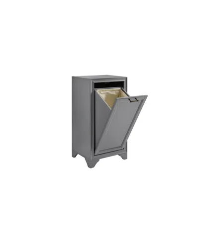Crosley Tara Linen Hamper In Gray