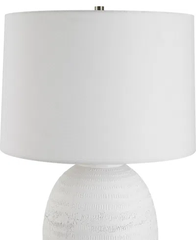 Uttermost 28.5" Reyna Table Lamp In White