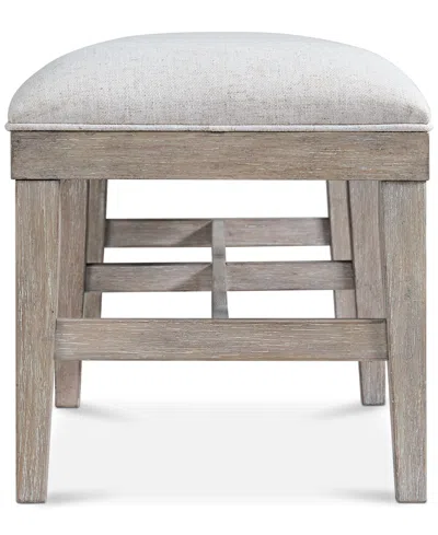 Macy's Sadie Dining Bench, Created For  In White