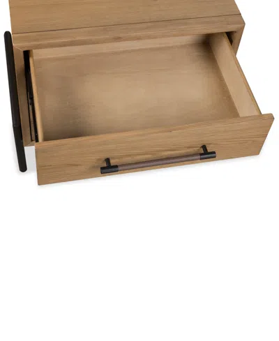 Macy's Linstead Nightstand, Created For  In Brown