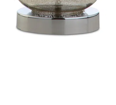 Jonathan Y Anya 20.5in Mini Glass Led Table Lamp In Silver