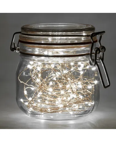 Macy's Lumabase Set Of 2, 100 Mini String Lights With Timer In Silver