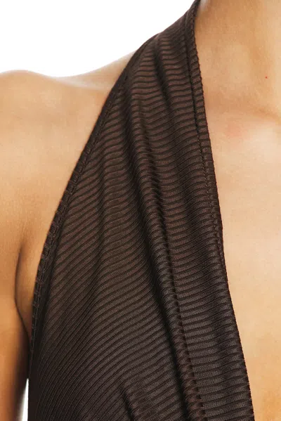 Éterne Gisele Maxi Dress In Brown