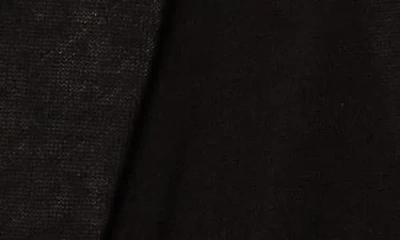 Max Studio Drape Front Top In Black-black