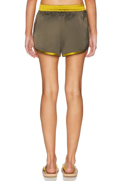 Staud Aero Short In Pine Shadow