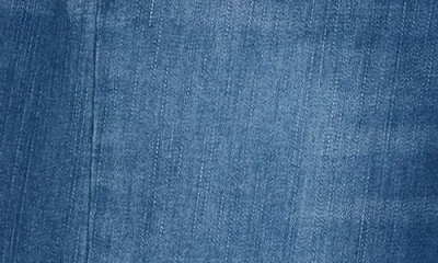 Democracy Twisted Seam High Waist Barely Bootcut Jeans In Blue