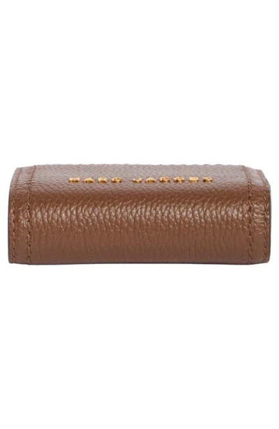 Marc Jacobs Mini Compact Wallet In Cognac