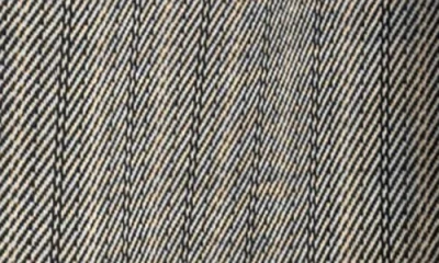 Max Studio Double Knit Striped Culottes In Gray