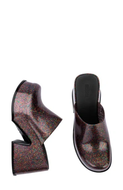 Melissa Mia Platform Mule In Brown