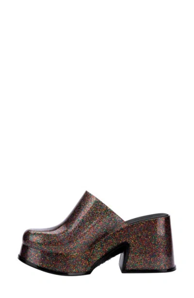 Melissa Mia Platform Mule In Brown