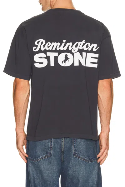 Remington Stone Stack Tee In Transparent