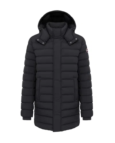 Colmar Crinkle Quilted Down Jacket In Black