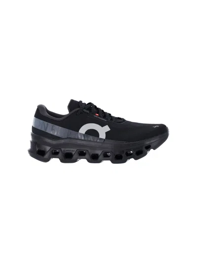 On Breathable Mesh Sneakers With Cloudtec Comfort System In Black
