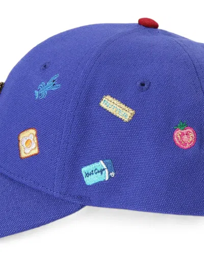 Kurt Geiger Micro Charms Cap In Blue