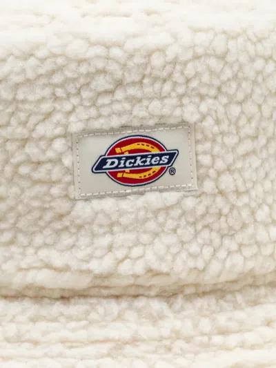 Dickies Construct Logo-patch Bucket Hat In Neutral