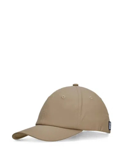Rains Waterproof Six Panel Cap In Brown