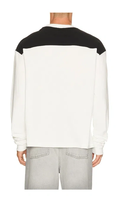 Rhude Racing Panel Long Sleeve Graphic T-shirt In Multi