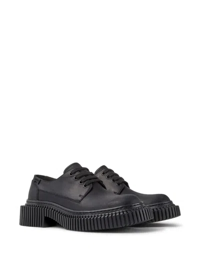 Camper Pix Berlin Derby Shoes In Black