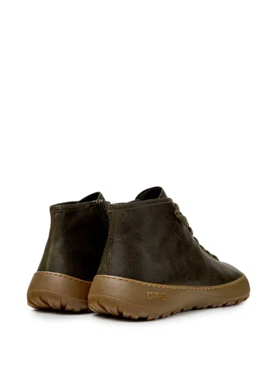 Camper Peu Serra Ankle Boots In Multi