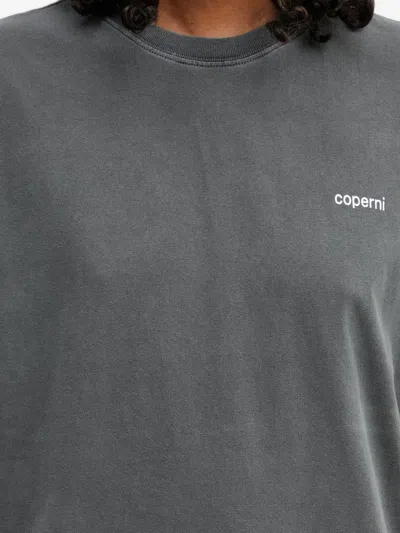 Coperni Boxy T-shirt In Gray