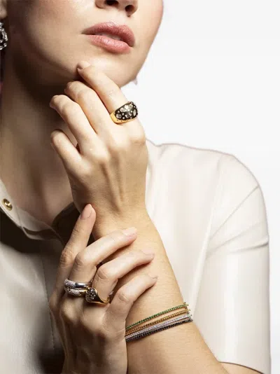 Kwiat Tsavorite Stackable Bangle Bracelet In Green