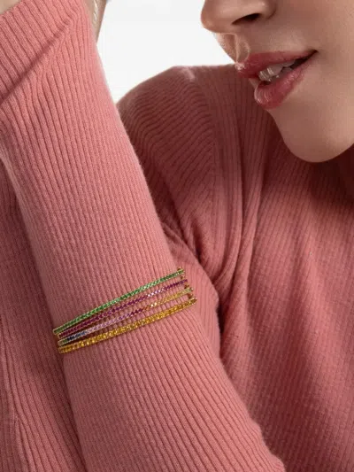 Kwiat Sapphire Stackable Bangle Bracelet In Multi