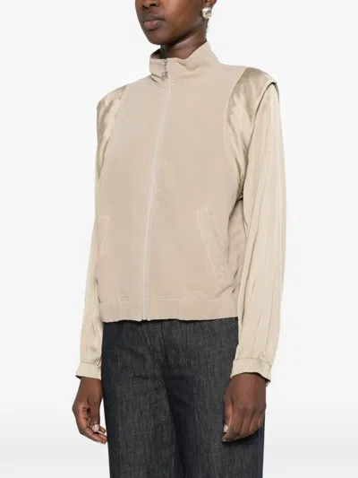 Deha Zip-up Jacket In Neutral
