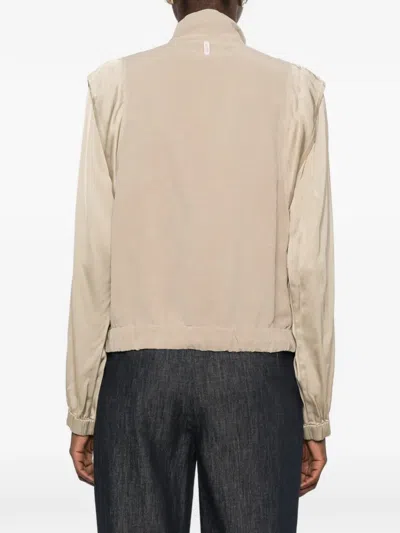 Deha Zip-up Jacket In Neutral