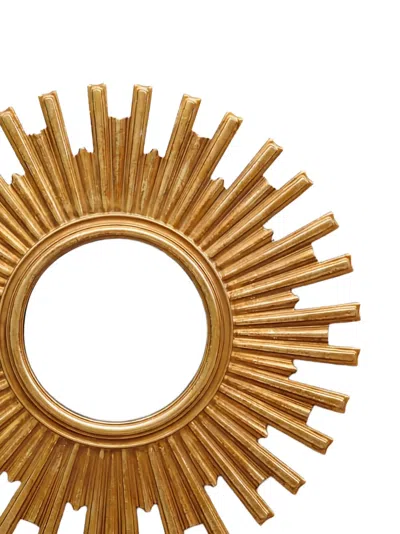 Cu I Seeyou Sunburst-frame Wall Mirror In Gold