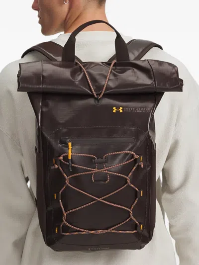 Under Armour Summit Roll-top Backpack In Brown