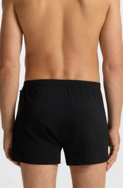 Hugo Boss Boss 2-pack Knit Cotton Boxers In Multi