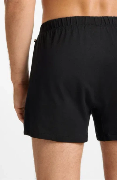 Hugo Boss Boss 2-pack Knit Cotton Boxers In Multi