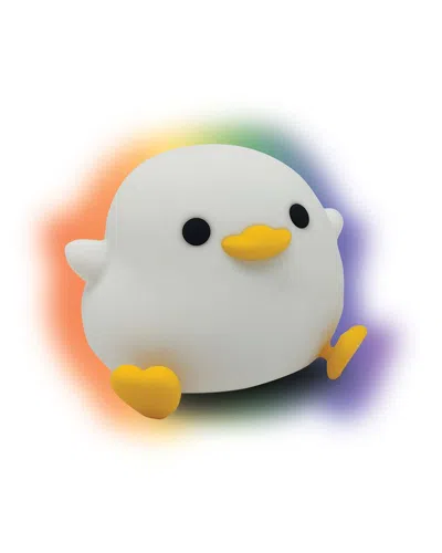 Glow Silicone Squish Lamp Duck In Multi