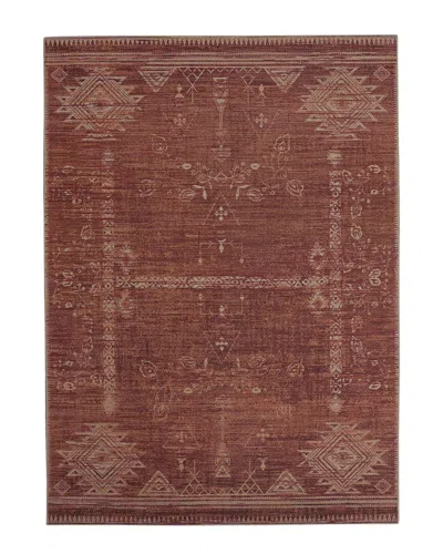 Linon Oakland Maynor Polyester Rug In Brown