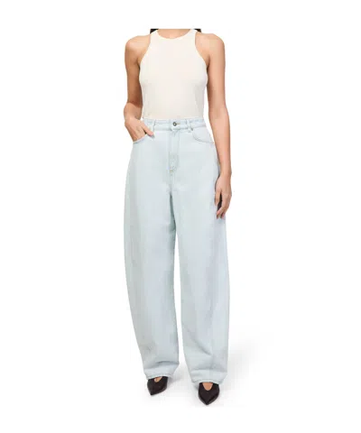 Givenchy Denim Pants With Belt Loops In Blue