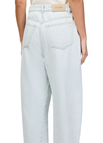 Givenchy Denim Pants With Belt Loops In Blue