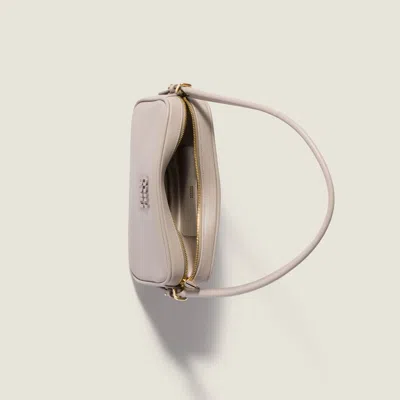 Miu Miu Leather Pouch In Neutral