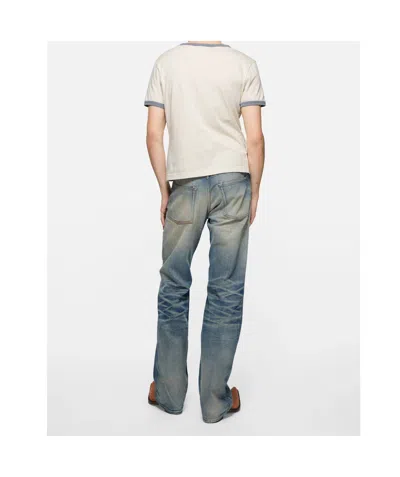 Acne Studios Graphic T-shirt In Neutral