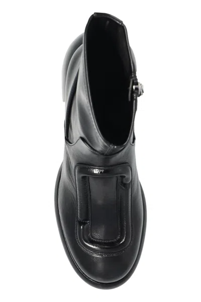 Marc Jacobs The Pop J Marc Ankle Boots In Black