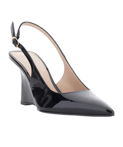 Stuart Weitzman Pointed-toe High-heeled Sandals In Black
