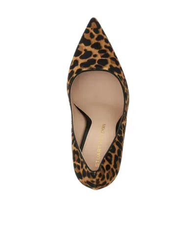 Stuart Weitzman Leopard-print High Heels In Multi