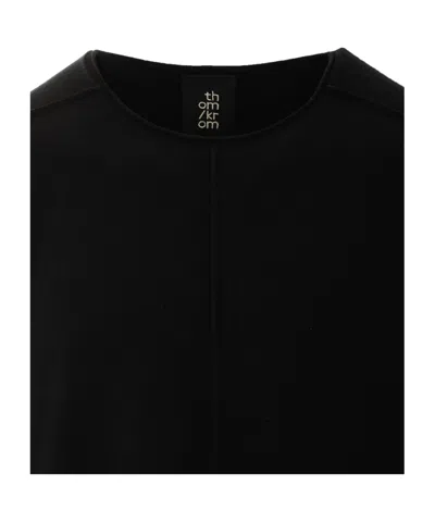 Thom Krom Crew-neck Pullover In Black