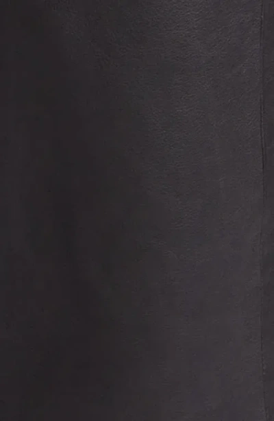 Arma Aisa Leather Coat In Black