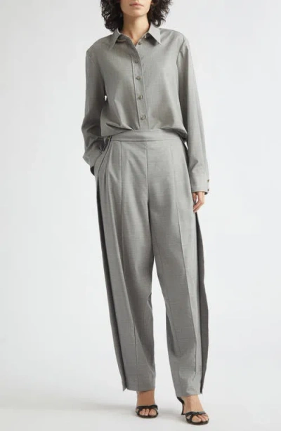 Zimmermann Valiant Wool Button-up Shirt In Multi